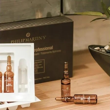 تصویر محصول ویال‌های تقویت و رشد مو فیلیپ مارتینز (12 عددی) | درمان ریزش مو با فرم - نمای 3