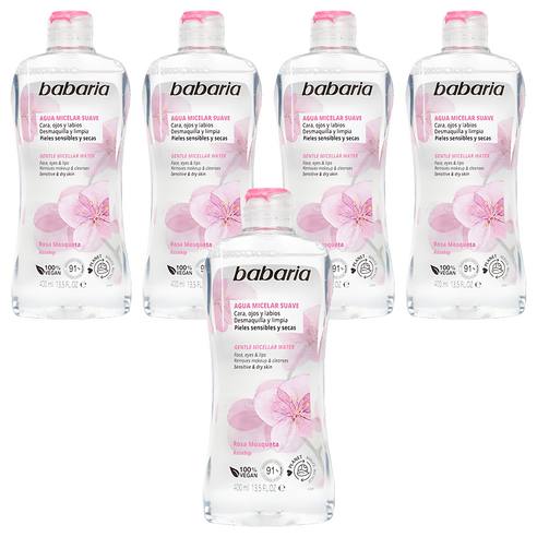 تصویر محصول میسلار واتر باباریا 400 و 200 میل | پاک کننده صورت، چشم و لب | مرطوب ک - نمای 2