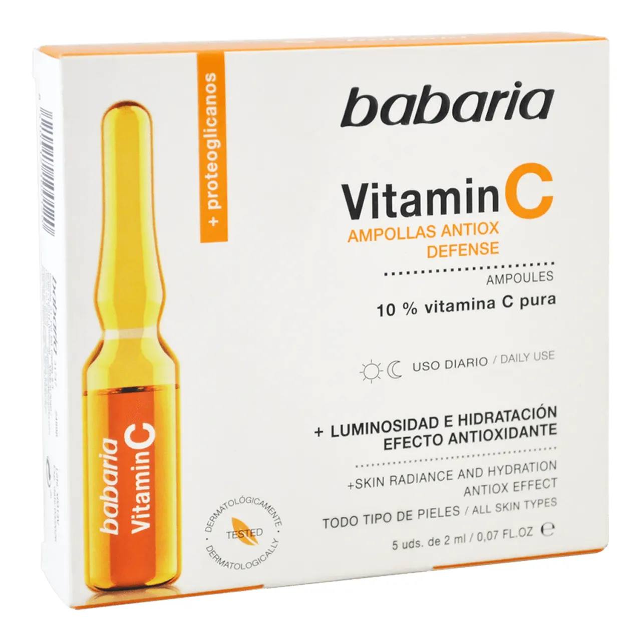 ویال 5عددی ویتامین سی باباریا  حجم ۱۰ میل