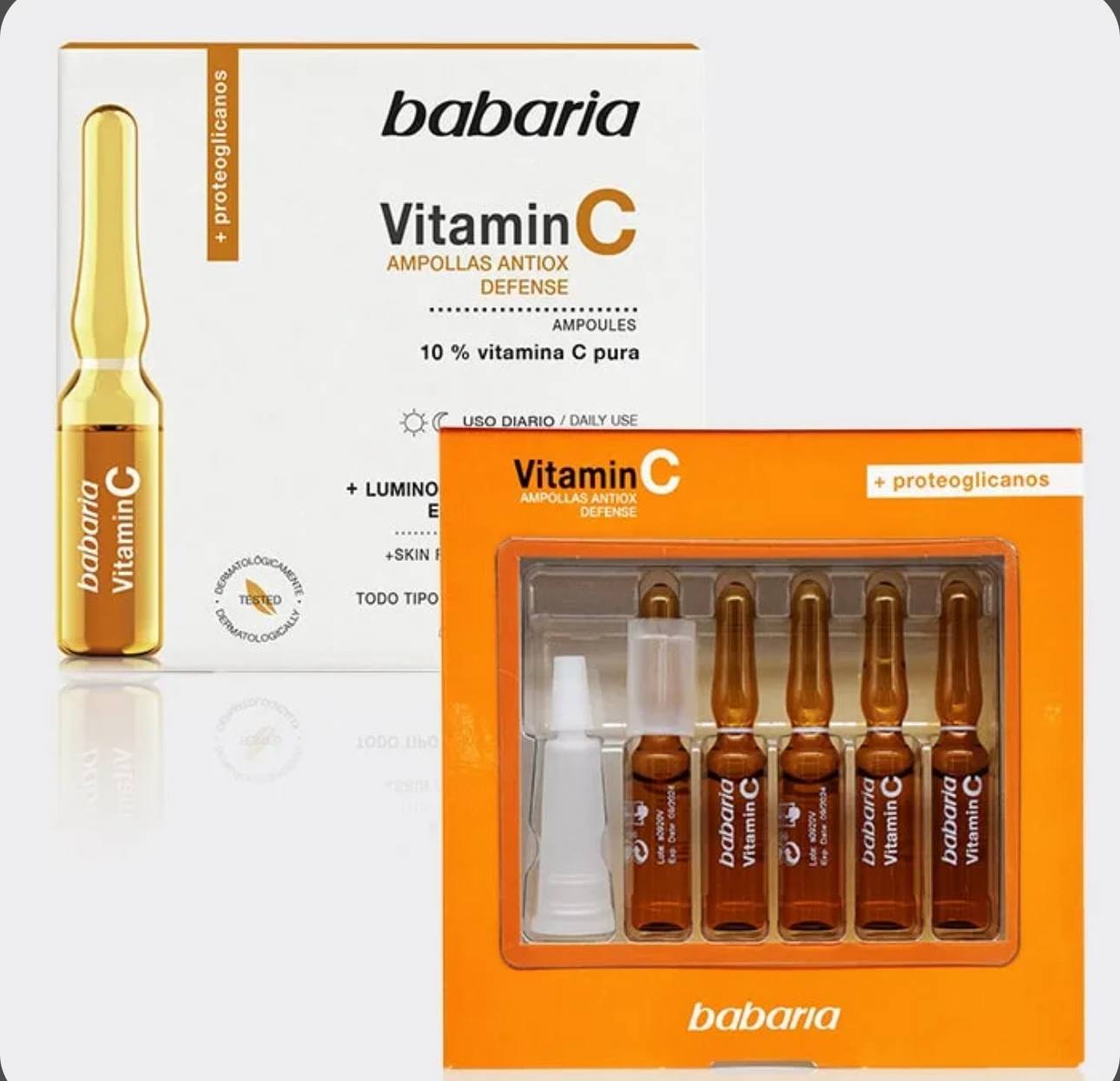 تصویر محصول ویال ۵ عددی ویتامین سی باباریا | جوان‌سازی و روشن‌کنندگی پوست - حجم ۱۰ - نمای 2