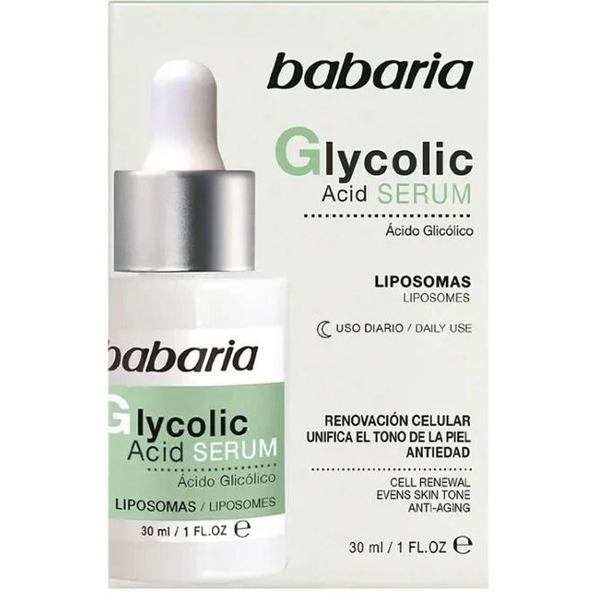 سرم بازسازی کننده گلیکولیک اسید باباریا 30ml